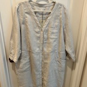Poetry Tunic, Grey, Size 16
